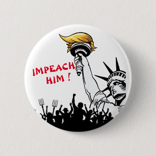 Badge Rond 5 Cm Empêcher Trump maintenant