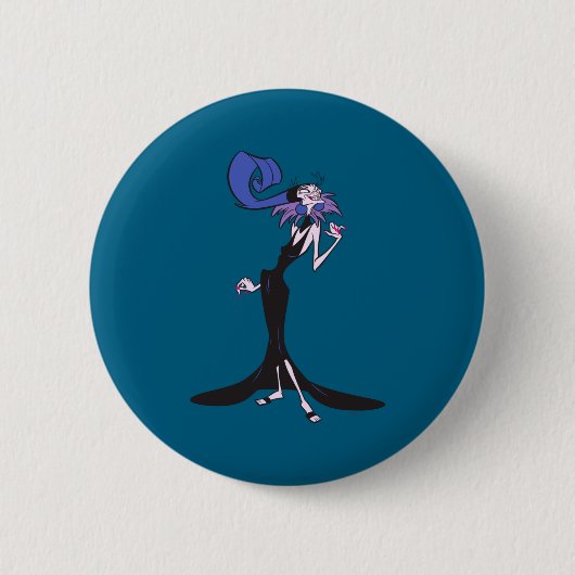 Badge Rond 5 Cm Emperors New Groove Yzma _1  (Devant)
