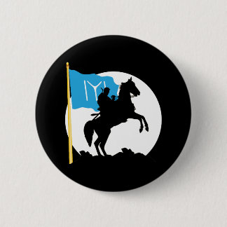 Badge Rond 5 Cm Empire de tabouret de drapeau d'Ertugrul Bey Kayi