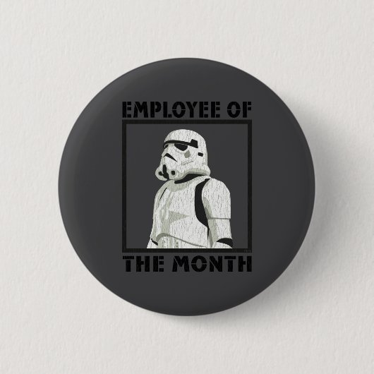 Badge Rond 5 Cm Employee Of The Month Trooper  (Devant)