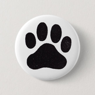 Badge Rond 5 Cm Empreinte de patte