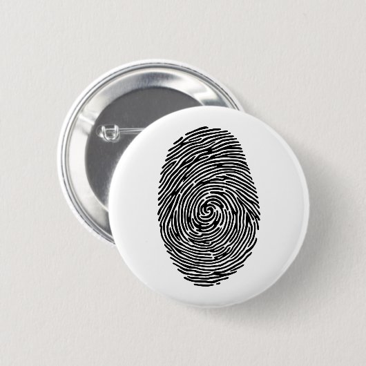 Badge Rond 5 Cm empreinte digitale (Devant & derrière)