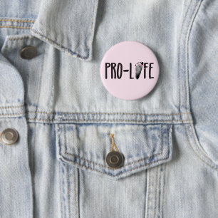 Badge Rond 5 Cm Empreintes pour bébés à vie avec mâchoire