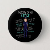 Badge Rond 5 Cm Emt Anatomy Of An (Devant)
