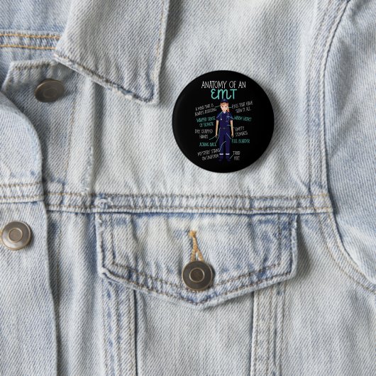 Badge Rond 5 Cm Emt Anatomy Of An (En situation)