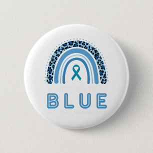 Badge Rond 5 Cm En Avril Nous Portons Sensibilisation sur l'autism