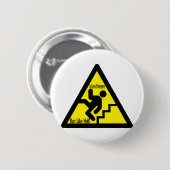 Badge Rond 5 Cm en cas d'urgence (Devant & derrière)
