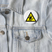 Badge Rond 5 Cm en cas d'urgence (En situation)