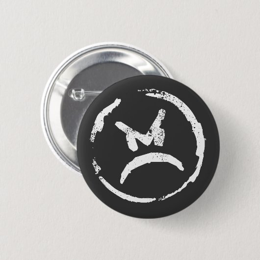 Badge Rond 5 Cm En colère 2 (Devant & derrière)