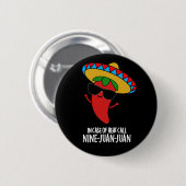 Badge Rond 5 Cm En Coque De Chaleur Appelez Neuf Juan Juan Pun Dar (Devant & derrière)