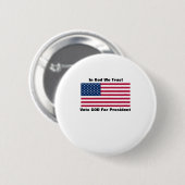 Badge Rond 5 Cm En Dieu, nous faisons confiance (Devant & derrière)