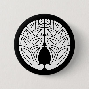 Badge Rond 5 Cm En embrassant les gingembres japonais