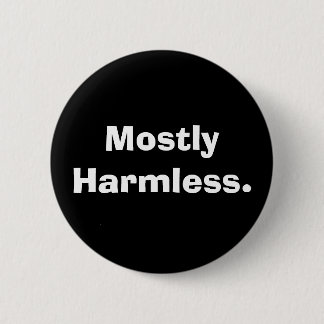 Badge Rond 5 Cm En grande partie bouton inoffensif