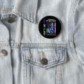 Badge Rond 5 Cm En Mémoire Frère Prévention Suicide (En situation)