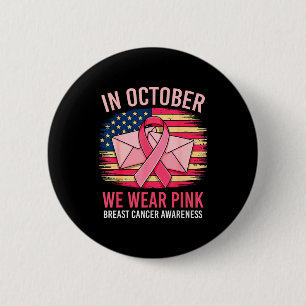Badge Rond 5 Cm En Octobre Nous Portons Nk Stal Ouvrier Us Drapeau