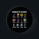 Badge Rond 5 Cm En Science - Feminist Stem Girls Empowerment Kids<br><div class="desc">En Science - Feminist Stem Girls Empowerment Kids</div>
