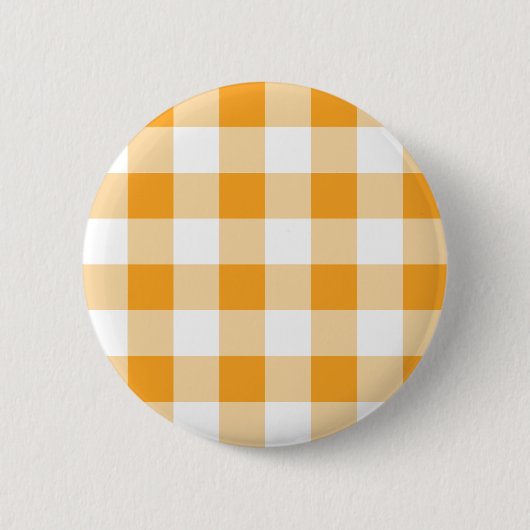 Badge Rond 5 Cm en vichy Motif (Devant)