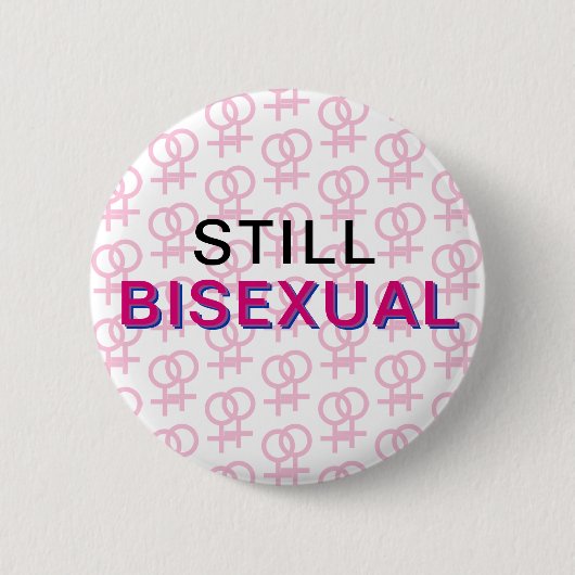 Badge Rond 5 Cm Encore bisexuel (bouton de F&F) (Devant)