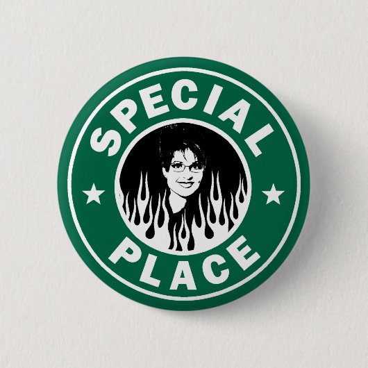 Badge Rond 5 Cm Endroit spécial dans l'enfer (Devant)