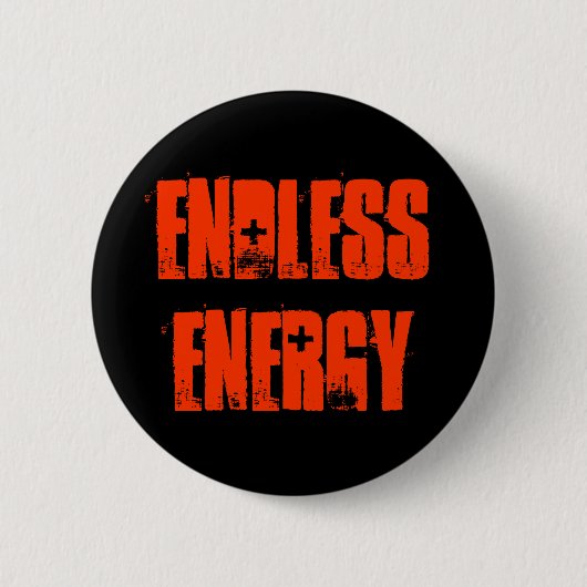 Badge Rond 5 Cm Énergie sans fin (Devant)