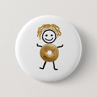 Badge Rond 5 Cm Enfant de bagel
