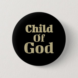 Badge Rond 5 Cm Enfant De Dieu Rétro Jésus Religieux Bible Chrétie