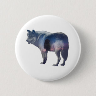 Badge Rond 5 Cm Enfant sauvage
