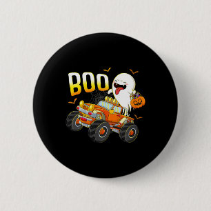 Badge Rond 5 Cm Enfants Amusants Boo équitation Monster Camion Hal