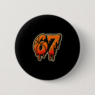 Badge Rond 5 Cm Enfants Gen Alpha Argot 67 Sketll Crème Glacée Dri