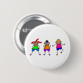 Badge Rond 5 Cm Enfants géniaux (Devant & derrière)