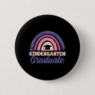 Badge Rond 5 Cm Enfants Maternelle Diplôme Dernier Jour De L'École
