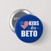 Badge Rond 5 Cm Enfants pour Beto (Devant & derrière)