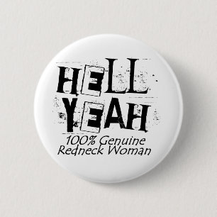 Badge Rond 5 Cm Enfer ouais