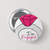 Badge Rond 5 Cm Engagé (Devant & derrière)