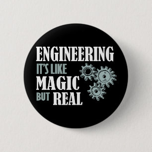 Badge Rond 5 Cm Engineering