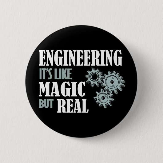 Badge Rond 5 Cm Engineering (Devant)