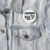 Badge Rond 5 Cm Engineering (En situation)