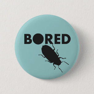 Badge Rond 5 Cm Ennuyé 2 Bouton