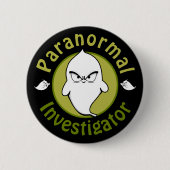 Badge Rond 5 Cm Enquêteur paranormal (Devant)