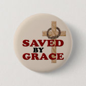 BADGE ROND 5 CM ENREGISTRÉ PAR GRACE (Devant)