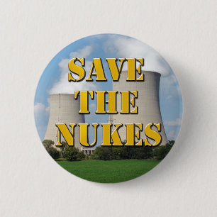 Badge Rond 5 Cm Enregistrer Les Nukes