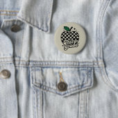 Badge Rond 5 Cm Enseignant 3e année Retour à l'école (En situation)