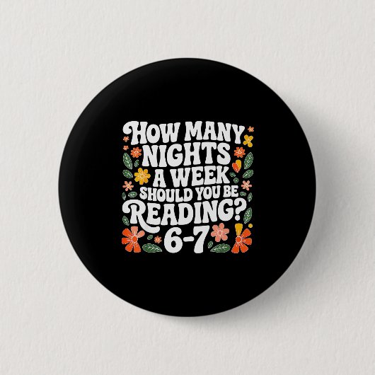 Badge Rond 5 Cm Enseignant 67 Combien de Soirées Par Semaine Devri (Devant)