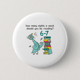Badge Rond 5 Cm Enseignant 67 Combien de Soirs par Semaine Devriez