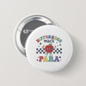 Badge Rond 5 Cm Enseignant auxiliaire Différence Maker Paraenseign (Devant & derrière)