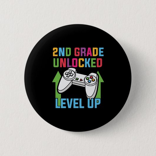Badge Rond 5 Cm Enseignant de 2e année 2e année (Devant)
