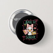 Badge Rond 5 Cm Enseignant(e) idiot (Devant & derrière)