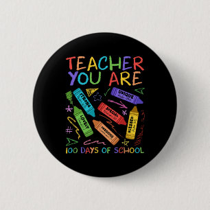 Badge Rond 5 Cm Enseignant Vous êtes une Bible inspirante 100 jour
