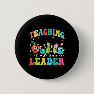 Badge Rond 5 Cm Enseignement Rétro Dirigeants Futurs Professeur Gr