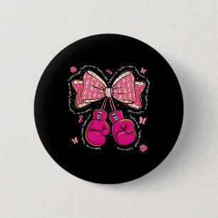 Badge Rond 5 Cm Ensemble Nous Combattons Nous Gagnons Gants De Box